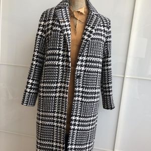 Forever 21 Full-Length Herringbone Trench Coat XS